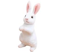 FRCOLOR Lapin en Peluche Confortable pour Garçon et Filles Jouet Décoratif Grand Modèle Fournitures pour Garçon et Filles Jouet Doux Animaux en Peluche Décoration de Bureau 1 Pièce