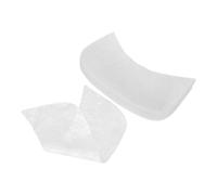 FRCOLOR Lot De 100 Masques Cou En Papier De Soie Naturelle Blanc, Patchs Embellissants 100% Sûrs, Adaptés Au Spa Et Soins Anti-rides Du Cou