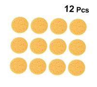 FRCOLOR Lot De 12 Éponges Nettoyantes Pour Le Visage En Cellulose Naturelle Exfoliants Doux Pour Un Soin De La Peau En Toute Sécurité