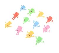 FRCOLOR Lot de 12 Set De Mini Marionnettes à Doigts TPR, Jouets Couvre-Doigts Petits, Lumineux, Ensemble Interactif pour Garçon Et Filles, École Et Activités De Jeu De Rôle