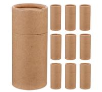 FRCOLOR Lot de 15 Boîtes en Papier Kraft 50 Ml pour Rangement Thé, Boîte à Thé Maison Écologique, Petit Pot de Rangement Multifonction Cuisine et Organisation Ménagère