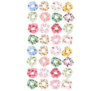 FRCOLOR Lot De 2 Adorables Élastiques À Cheveux En Forme De Intestin Pour Queue De Cheval Accessoires Pour Cheveux De Filles 16 Pièces X 2