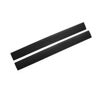 FRCOLOR Lot De 2 Bandeaux D’étanchéité En Silicone Noir 53 Cm, Résistants à La Chaleur, Protège-espaces Pour Plan De Travail Et Cuisinière, Anti-huile Et Salissure, Usage La Cuisine Polyvalent