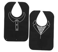 FRCOLOR Lot De 2 Bavoirs Pour Adultes Lavables En Machine Pour Personnes Âgées Pour Femmes Et Hommes