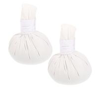 FRCOLOR Lot De 2 Boules De Massage Multifonctions En Coton, Infusion De Plantes Médicinales Chinoises, Pour Moxibustion Et Aromathérapie, Usage Familial Et Professionnel
