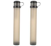 FRCOLOR Lot de 2 Bouteilles à Sable pour Terrain de Golf, Accessoire de | Accessoire distributeur de sable en plastique pour voiturette de golf, rechargeable pour combler les divots, fixation facile