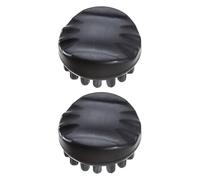 FRCOLOR Lot de 2 Brosses à Shampoing et Peignes à Dents Larges pour Dreadlocks Noirs Brosse de Massage Exfoliante pour Cuir Chevelu Accessoires Coiffure Bouclée pour Hommes et Femmes