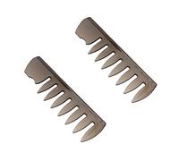FRCOLOR Lot De 2 Brosses Pour Homme Chauve Peigne Pour Homme Brosse À Cheveux Pour Soins Massage Et Confort