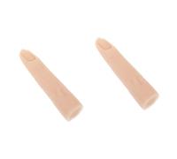 FRCOLOR Lot De 2 Faux Doigts Réalistes En Acrylique Pour Entraînement Aux Flexibles Et En Silicone