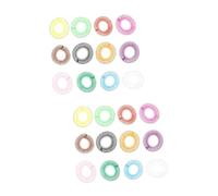 FRCOLOR Lot De 2 Peignes Circulaires Extensibles En Propylène Flexibles Pour La Fabrication Et La Fixation De Perruques 12 Pièces X 2