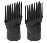 FRCOLOR Lot de 2 peignes universels pour sèche-cheveux, diffuseurs de cheveux, accessoires de coiffure, buse de sèche-cheveux, peignes de séchoir à cheveux, accessoire de salon, buse de sèche-cheveux