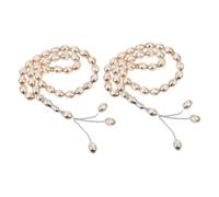 FRCOLOR Lot De 2 Perles De Prière Tasbih En Acrylique Perles De Prière Islamiques Bijoux Religieux Pour Hommes Et Femmes Ramadan