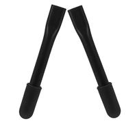 FRCOLOR Lot de 2 Rallonges de Poignée de Frein en Acier Inoxydable 17 Cm pour Fauteuil Roulant Manuel, Accessoires de Contrôle du Freinage pour Personnes à Mobilité Réduite,