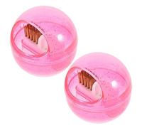 FRCOLOR Lot De 2 Têtes De Polissage Pour Ongles Brosse De Nettoyage Embout Perceuse À Gel Collecteur Électrique Nettoyeur De Coulis Bande De Ponçage Pour Manucure Lime À