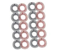 FRCOLOR Lot De 20 Bandeaux À Cheveux En Forme De Peigne À Ressort Pour Queue De Cheval Bandeau De Spa Bandeaux Pour Femmes Bandeaux Pour Cheveux Bouclés Épingle À Cheveux Bandeaux