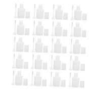 FRCOLOR Lot De 20 Contenants Légers Pour Vernis À Outils De Manucure Brosse Extensible Pour Vernis Gel