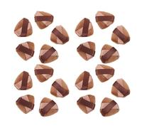 FRCOLOR Lot De 20 Mini Éponges À Maquillage Sèches Pour Fond De Teint Et Poudre Idéales Pour Fixer La Poudre Éponges En Velours Pour Un Maquillage De Voyage