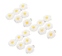 FRCOLOR Lot De 3 Barrettes À Cheveux Élégantes En Forme De Marguerite Pour Filles Et Femmes Pour Fêtes Et 9 Pièces X 3
