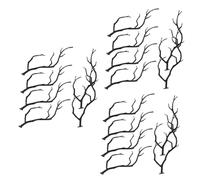 FRCOLOR Lot De 3 Branches De Bois De Cerf Séchées Artificielles Branches Artisanales Branches Darbre Décoratives Remplissage De Vase Fausses Branches Darbre Séchées 6 Pièces X 3