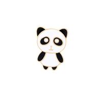FRCOLOR Lot de 3 Broches Créatives Panda et Pingouin Petit Format en Alliage Solide, Accessoires Costume Femme pour Fête et Banquet, Épingles Noires et Blanches Polyvalentes