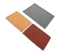 FRCOLOR Lot de 3 Chiffons de Nettoyage en Flanelle pour Violon et Instruments à Vent, Portable, pour Polissage et Entretien en Déplacement