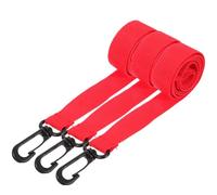 FRCOLOR Lot De 3 Cordes De Marche Pour Tout-petits Rouges, Laisse De Sécurité Pour Garçon Et Filles Poignées, Pour Sorties En Plein Air, Garderies Et Écoles Maternelles