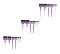 FRCOLOR Lot de 3 Peignes de Coloration Et de pour Cheveux Grands Pinceaux de Coiffure Applicateurs de pour Cheveux 6 Pièces X 3