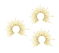 FRCOLOR Lot De 3 -têtes Gothiques Vierges Pour Femme Accessoires De Photographie Confortables Et Non Conçus