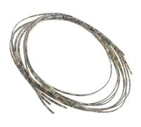 FRCOLOR Lot de 4 Bandes de Reliure pour Guitare Acoustique 3 MM Imitation Nacre D’Ormeau en Plastique Décoratives et Solide Bordures de Filet pour Guitare Classique Accessoires pour