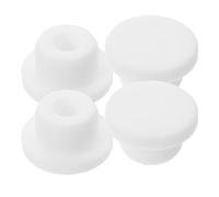 FRCOLOR Lot de 4 Bouchons de Rechange pour Réservoir D'hydropulseur Diamètre 27mm, Joint D'étanchéité Compatible F27, Modèles 5025pro, Série G7, Gs10pro, Accessoires pour Irrigateur