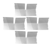 FRCOLOR Lot de 4 Clips de Rangement Pliables pour Support Portable Compact et Étanche Organisateur Pratique pour Boîte de Rangement Facile à Transporter