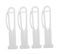 FRCOLOR Lot De 4 Décapsuleurs en Plastique pour Flacons De Verre Outil De Découpe pour Flacons De Verre Mini Coupe-Bouteilles en Abs