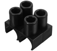 FRCOLOR Lot de 4 Glissières de U pour Fauteuil Roulant, Accessoires de Remplacement pour Guide-rail 2,2 Cm, Pièces de Support Universelles pour Chaise Roulante, Amélioration Stabilité