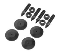 FRCOLOR Lot de 4 Pointes de découplage M8 pour Haut-parleurs, Pieds