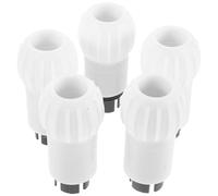 FRCOLOR Lot de 5 Connecteurs Plastiques Adaptateurs pour Support de Perfusion Iv, Adaptateur Poteau Hôpital 25 Mm vers 19 Mm, Fixation Sûre et Antidérapante pour Matériels Médicaux,