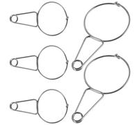 FRCOLOR Lot de 5 Pinces D’Acupression Auriculaire sans Aimant Outil de Réflexologie pour Massage Ciblé des Points D’Acupuncture de L’Oreille Stimulation Précise pour Soulagement du