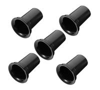 FRCOLOR Lot de 5 Tubes Port Haut-Parleur en Plastique 82x110 Mm, Tube Bass-Reflex pour Subwoofer, Sortie d'air Haut-Parleur, Accessoire Audio Domestique pour Remplacement et Amélioration