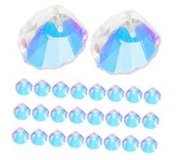 FRCOLOR Lot De 50 Petites Perles Tendance Pour Bijoux Colliers Bracelets Créatifs Perles En Cristal En Forme De Coquillage Pour Femmes