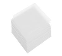 FRCOLOR Lot de 500 Feuilles de Papier de Pesée Non Absorbant Blanc en Cellulose Brillante sans Adhérence, pour Usage en Laboratoire Balances Analytiques