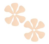 FRCOLOR Lot de 6 Paires de Patchs de Protection Solaire UV Ultra-Fins Visage de T Confortables et Résistants à la Transpiration pour Golf et Activités Sportives en Extérieur