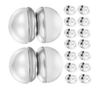 FRCOLOR Lot De 8 Paires De Bijoux De Mariage En Perles Accessoires De Mariage Pour Mariées Décoration De Voile Accessoires De Bijoux De Mariée Boucles D'Oreilles À Clip