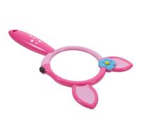 FRCOLOR Loupe à Main pour Garçon Fille Loupe Exploration Animale Rose Accessoire Éducatif pour Observer Les Insectes pour et Sorties Plein Air
