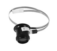 FRCOLOR Loupe Frontale pour Réparation De Montres Loupe Horloger avec Anneau Acier Inoxydable Lentille Haute Clarté pour Bijoutiers