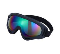 FRCOLOR Lunettes de Ski de Sport Coupe-vent en PC et Caoutchouc Confortables pour Activités de Plein Air, Protection Oculaire pour Ski et Moto