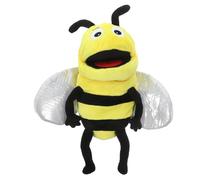 FRCOLOR Main Abeille Peluche Douce pour Garçon Fille Interactif Éducatif Stimulant Créativité et Communication Accessoire Conte Familial