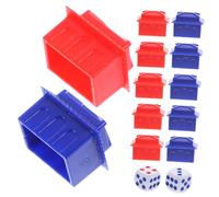 FRCOLOR Maison De Jeux De Société Rich Man De Jeu De Remplacement Accessoires pour Hôtel De Jeux Jetons De Jeu Échecs