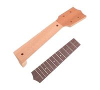 FRCOLOR Manche de Ukulélé en Bois 21 Pouces avec Touche 12 Frettes, Accessoires pour Guitare Folk, Installation Facile pour Usage à Domicile Voyage