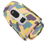 FRCOLOR Manchon Chauffe-Biberon Portable USB Affichage Numérique Pochette Isotherme Rechargeable Camouflage Jaune Chauffage Rapide 5 Niveaux pour Voyages et Activités en Plein Air