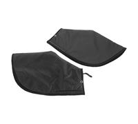 FRCOLOR Manchon de Guidon de Fauteuil Roulant Isolation Thermique Coupe-vent Imperméable Tissu Doux pour Poignées de Déambulateur en Automne Hiver Maintien Chaleur Mains Personnes Âgées