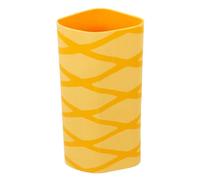 FRCOLOR Manchon de Protection pour Batte de Tennis de Table Antidérapant | Plastique Jaune, Absorption des Chocs Sueur, Prise Confortable, pour Raquette ou Canne